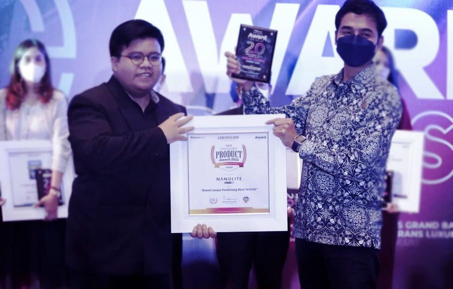 Nanolite Raih Penghargaan di Indonesia Award Magazine 2021