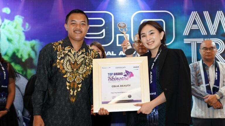 Celia Beauty Raih Gelar No.1 Top Brand Skincare di 9.0 Award Trends 2024